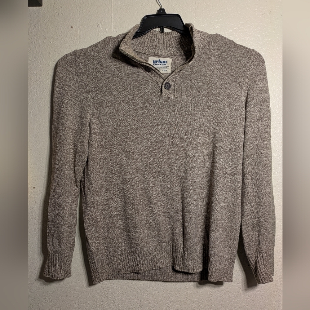 urban Pipeline Men's Beige Sweater Size Xl Pre-owned